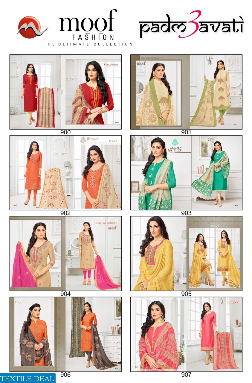 moof padmavati vol-3 Wholesale indian ladies material